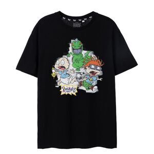 Rugrats Mens Chalky Graphic T-Shirt / Black